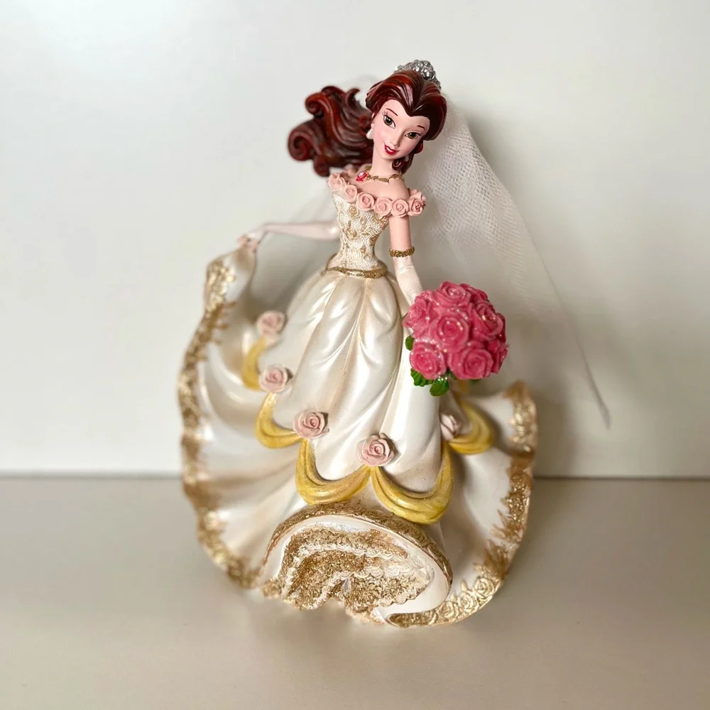 Disney Enesco Belle Wedding Showcase Collection Bride Figurine #4045444 - Picture 2 of 5